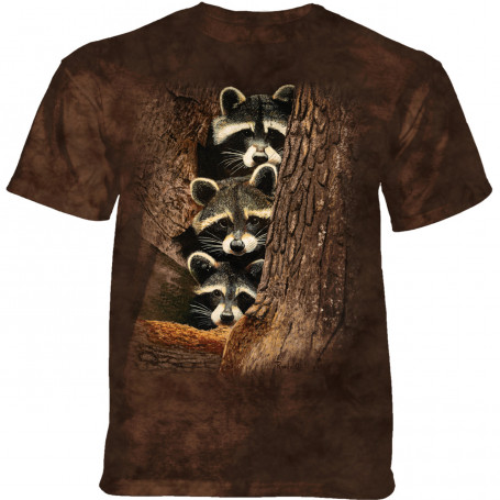 Three Raccoons T-Shirt