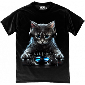 DJ Kitty T-Shirt DJ Kitty T-Shirt