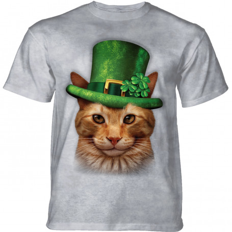St. Patrick's Orange Cat T-Shirt