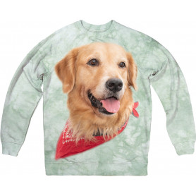 Cowboy Golden Retriever Sweatshirt Cowboy Golden Retriever Sweatshirt