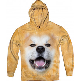 Akita Inu Dog Posing Hoodie Akita Inu Dog Posing Hoodie