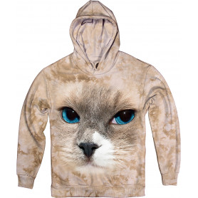 Blue Eyes Cat Hoodie Blue Eyes Cat Hoodie