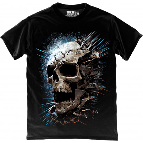 Skull with Lines T-Shirt