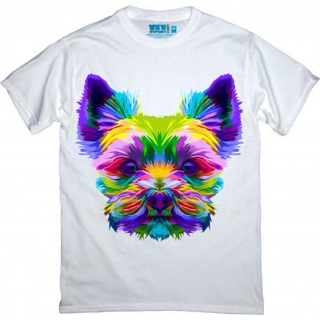 Colorful Yorkie T-Shirt