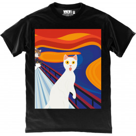 The Scream Cat T-Shirt The Scream Cat T-Shirt