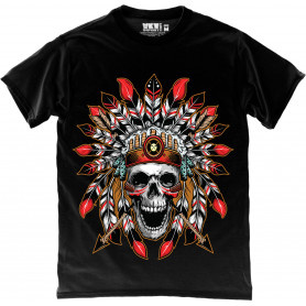 Indian Skull T-Shirt Indian Skull T-Shirt