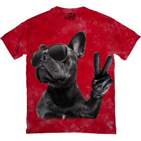 Bulldog Peace T-Shirt Bulldog Peace T-Shirt