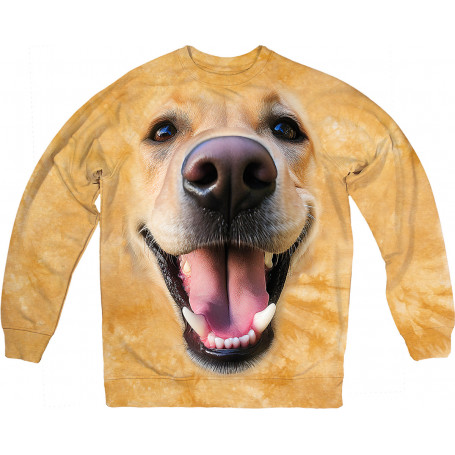 Laughing Yellow Lab Sweatshirt
