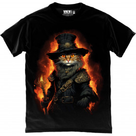 Fire Cat T-Shirt Fire Cat T-Shirt