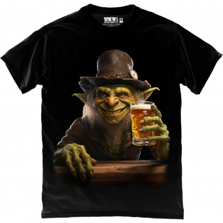 Goblin with Beer T-Shirt