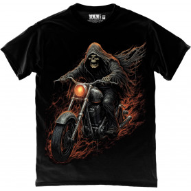 Grim Reaper Riding T-Shirt Grim Reaper Riding T-Shirt