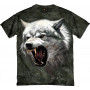 White Wolf Roaring T-Shirt