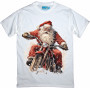 Santa-Biker T-Shirt