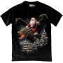 Santa Riding Dragon T-Shirt