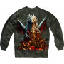 Dragon and Christmas Tree Sweatshirt