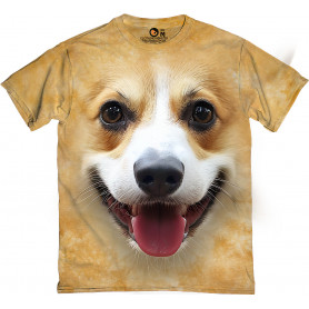 Welsh Corgi Big Face T-Shirt