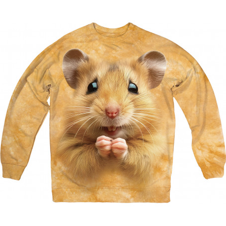 Hamster Face Sweatshirt