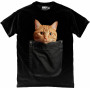 Cat Pocket T-Shirt