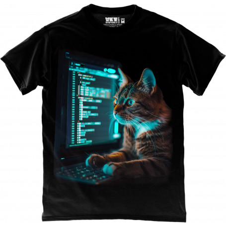 Hacker Cat T-Shirt