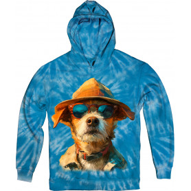 Dog on Holiday Hoodie
