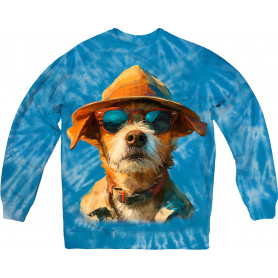 Dog on Holiday Sweatshirt Dog on Holiday Sweatshirt