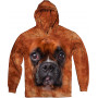 Boxer Face Hoodie