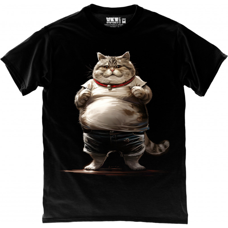 Fat cat t shirt best sale