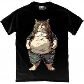 Cat with Belly T-Shirt Cat with Belly T-Shirt