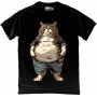 Cat with Belly T-Shirt