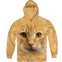 Cute Cat Face Hoodie