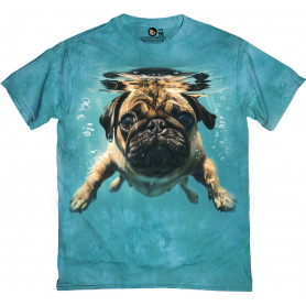 Underwater Pug T-Shirt Underwater Pug T-Shirt