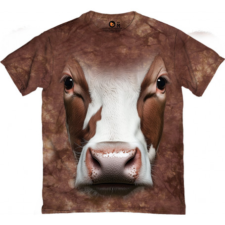 Brown Cow Face T-Shirt