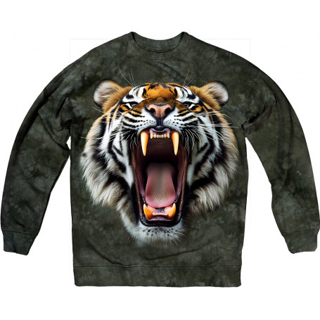 Roaring Fury – Fierce Tiger Sweatshirt