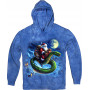 Holiday Rider Santa on a Snake Hoodie