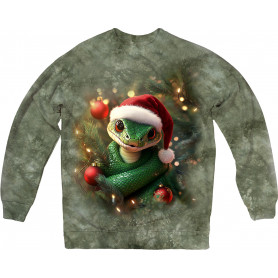Holiday Spirit Festive Snake Sweatshirt Holiday Spirit Festive Snake Sweatshirt