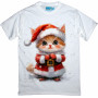 Santa Kitten Cheer T-Shirt