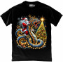 Dragon Sleigh Santa T-Shirt