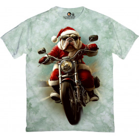 Santa Paws on Wheels T-Shirt Santa Paws on Wheels T-Shirt