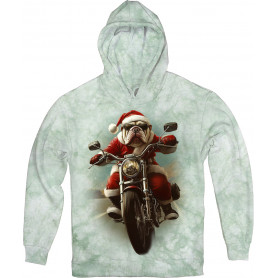 Santa Paws on Wheels Hoodie Santa Paws on Wheels Hoodie