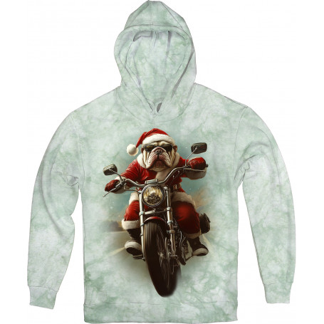 Santa Paws on Wheels Hoodie