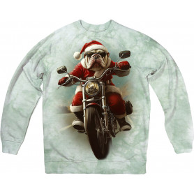 Santa Paws on Wheels Sweatshirt Santa Paws on Wheels Sweatshirt