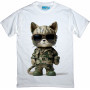 Camo Kitty Commander T-Shirt