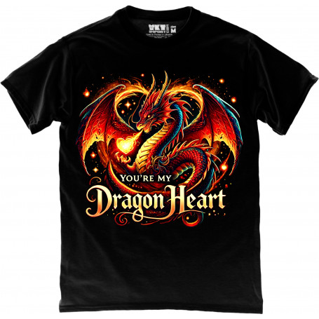 Dragon Heart Valentine’s T-Shirt