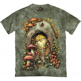 Mystical Mushroom Path T-Shirt Mystical Mushroom Path T-Shirt