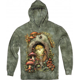 Mystical Mushroom Path Hoodie Mystical Mushroom Path Hoodie