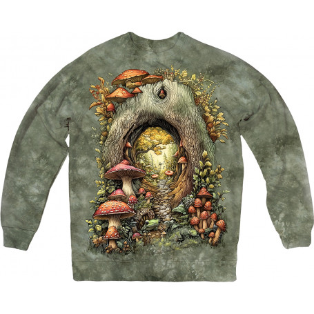 Mystical Mushroom Path Sweatshirt