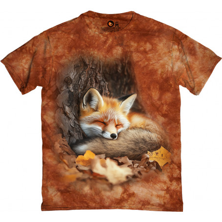 Cozy Sleeping Fox T-Shirt