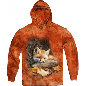 Cozy Sleeping Fox Hoodie Cozy Sleeping Fox Hoodie