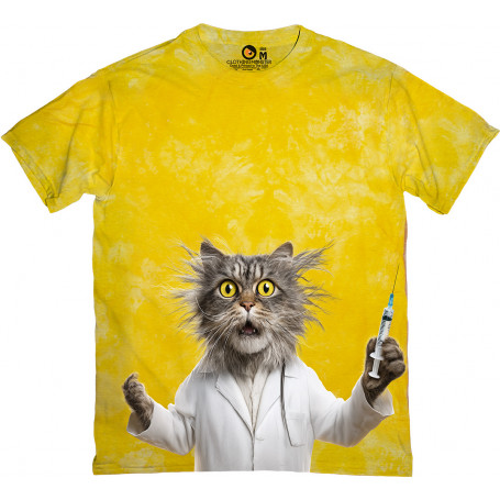Dr. Meowstein – Licensed to Inject T-Shirt