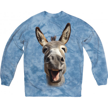 Sunny Side Donkey – Smile Mode Activated Sweatshirt